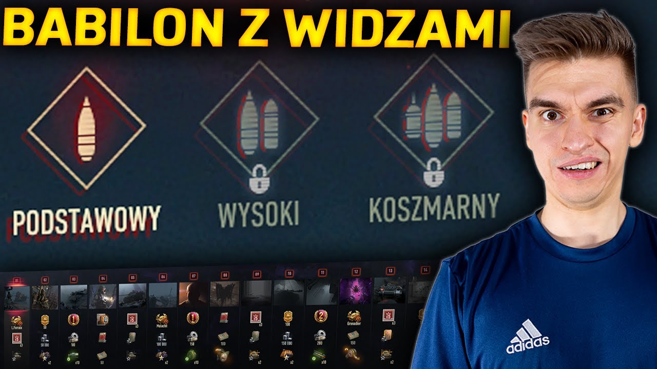 POZIOM KOSZMARNY JEST DLA NAS ZA TRUDNY? - TRYB BABILON Z WIDZAMI!