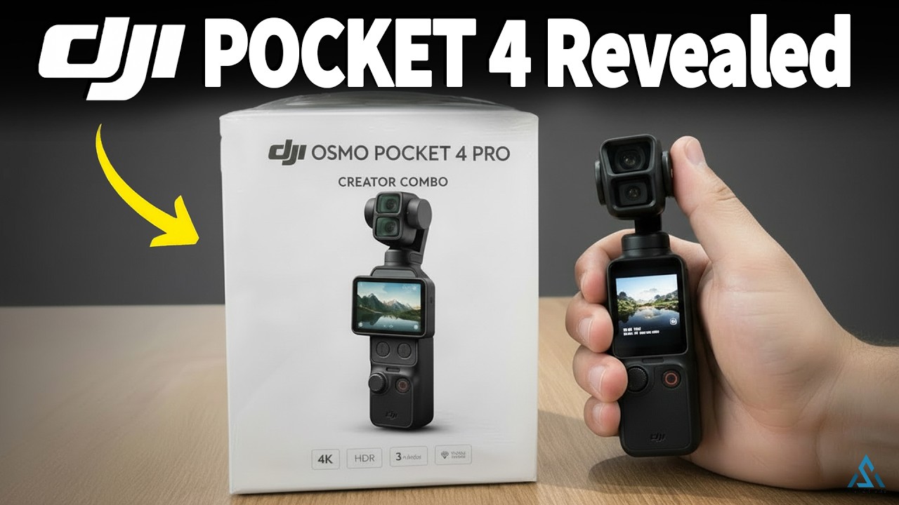 Сравнение DJI Osmo Pocket 4 Pro и Insta 360 Luna подтверждено! Объявлены цена, официальные характ...