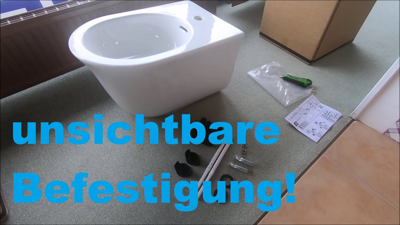 Wand WC & Wand Bidet mit unsichtbarer Befestigung von LAUFEN! | JobReport | TESCHNER