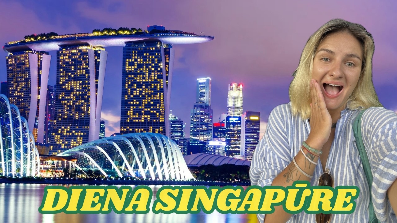24 valandos Singapūre | Chinatown, Marina Bay, naktinis miestas