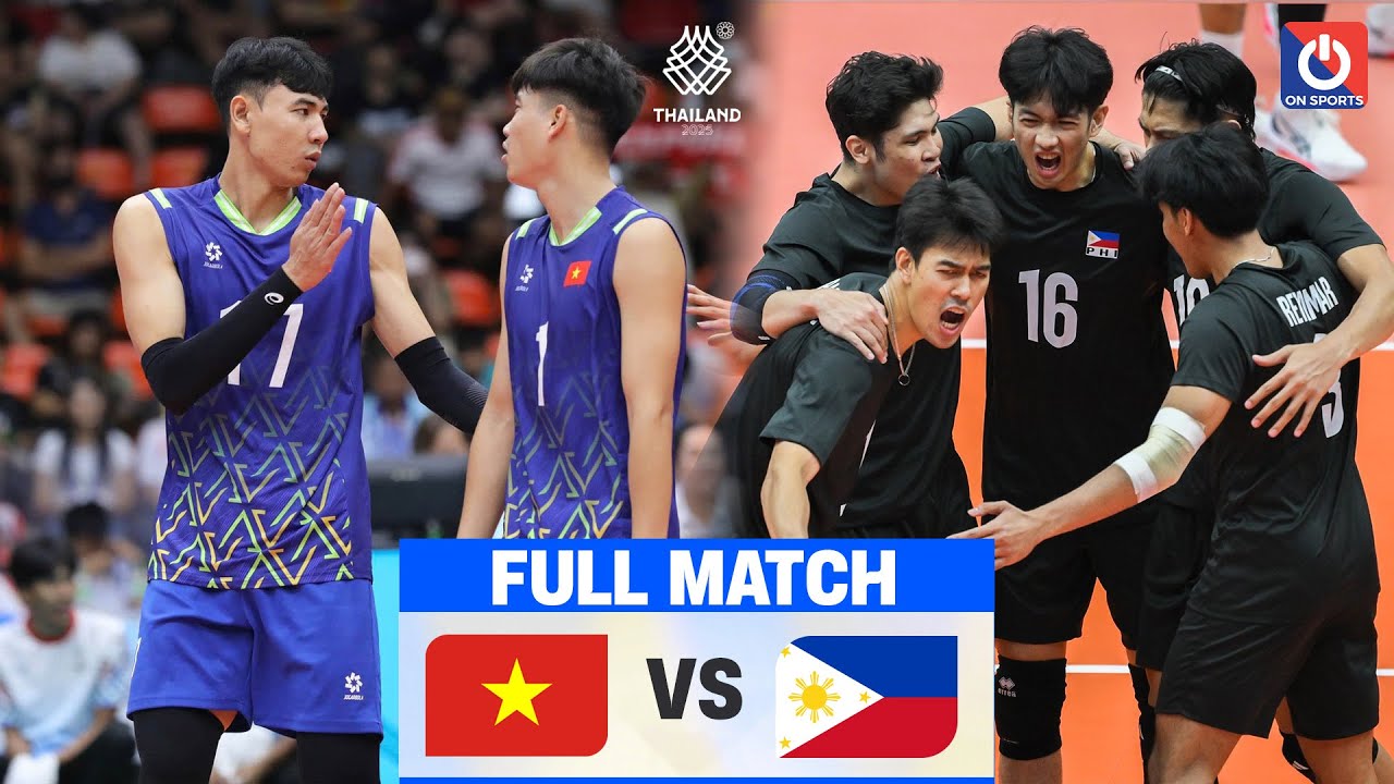 FULL HD | VIỆT NAM vs PHILIPPINES | Ngọc Thuân - Quốc Dư gánh team cực gắt, rượt đuổi ngoạn mục