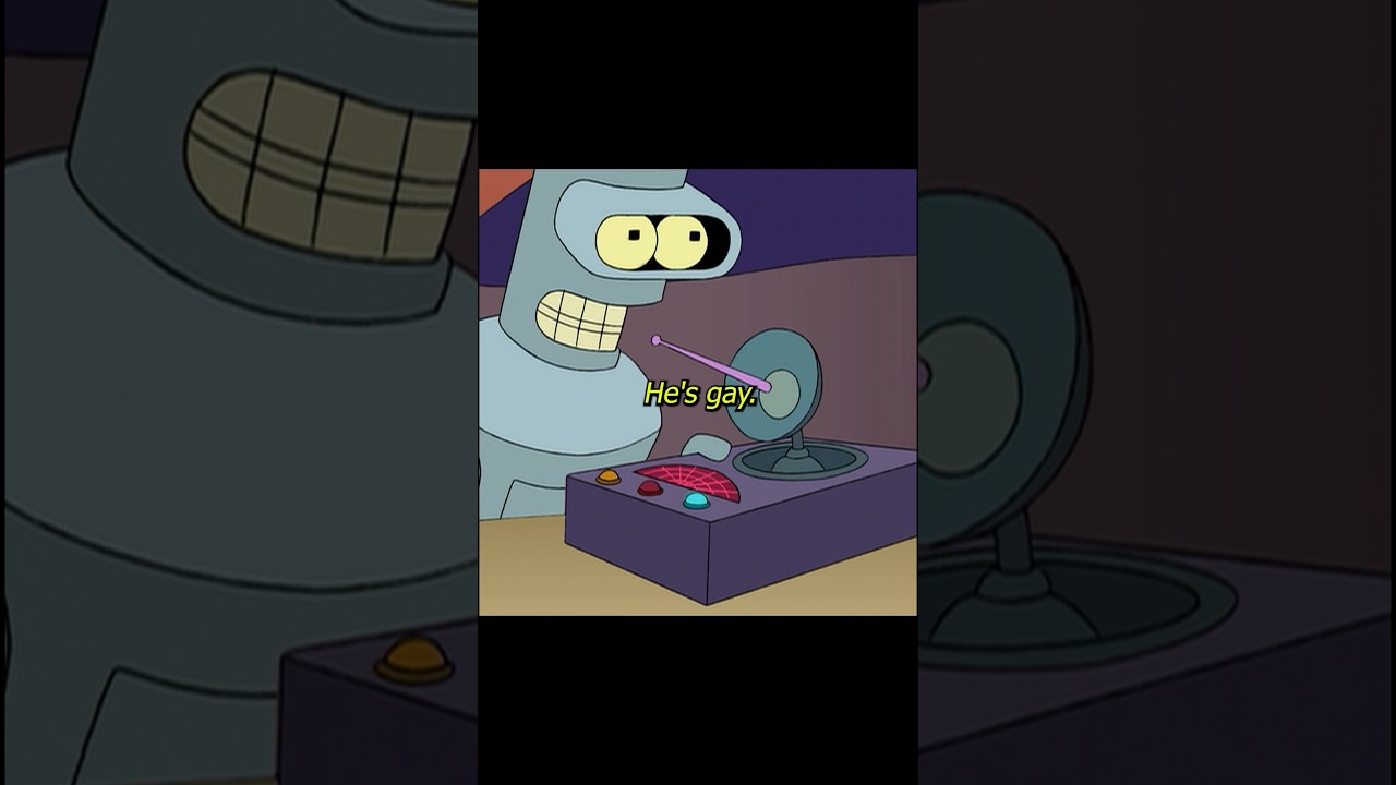 Bender used a gaydar...😳