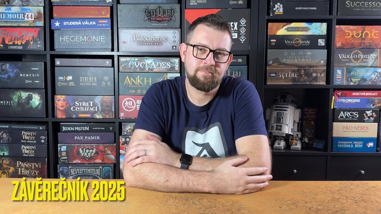 Závěrečník 2025: Poděkování | Herna Slaný | Půjčovna Odry | Novinky vs Stálice I Apex I Shatterpoint