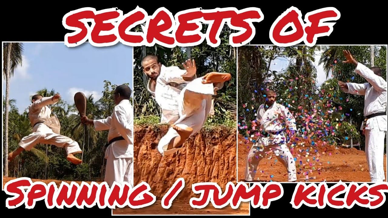 💥Secrets of SPINNING AND JUMP KICKS😱🥋🥊