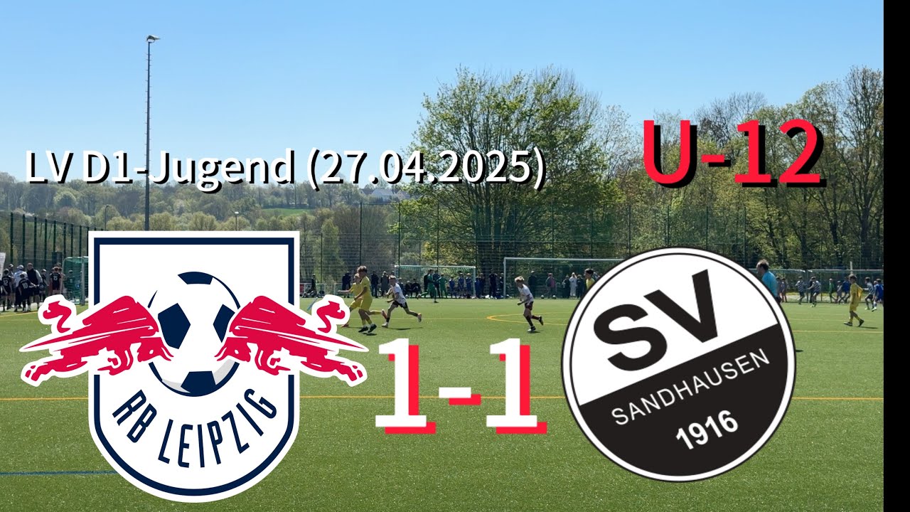 RBL U12-SV Sandhausen U12 (1-1) LV D1-Jugend (27.04.2025)