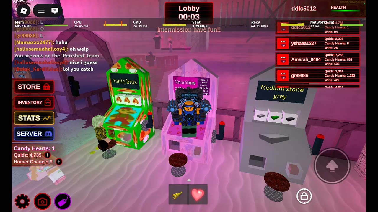 YvsH gameplay | Roblox