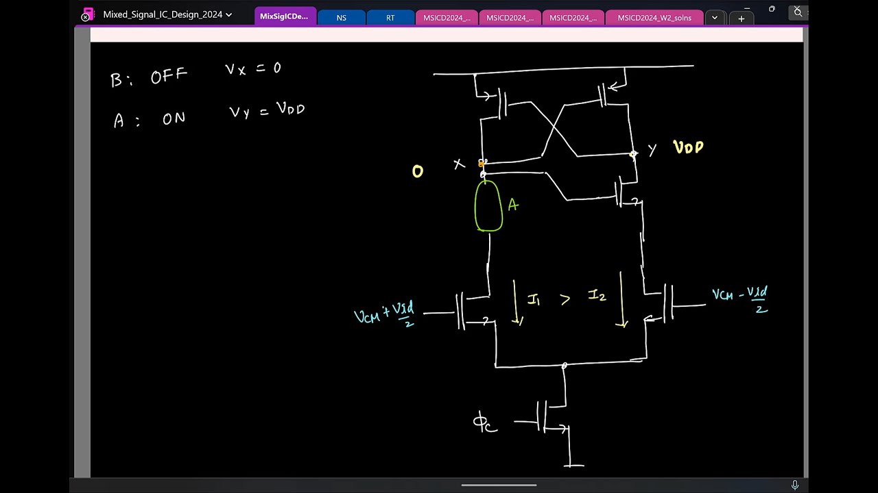 Lecture 11: Deriving the StrongARM latch