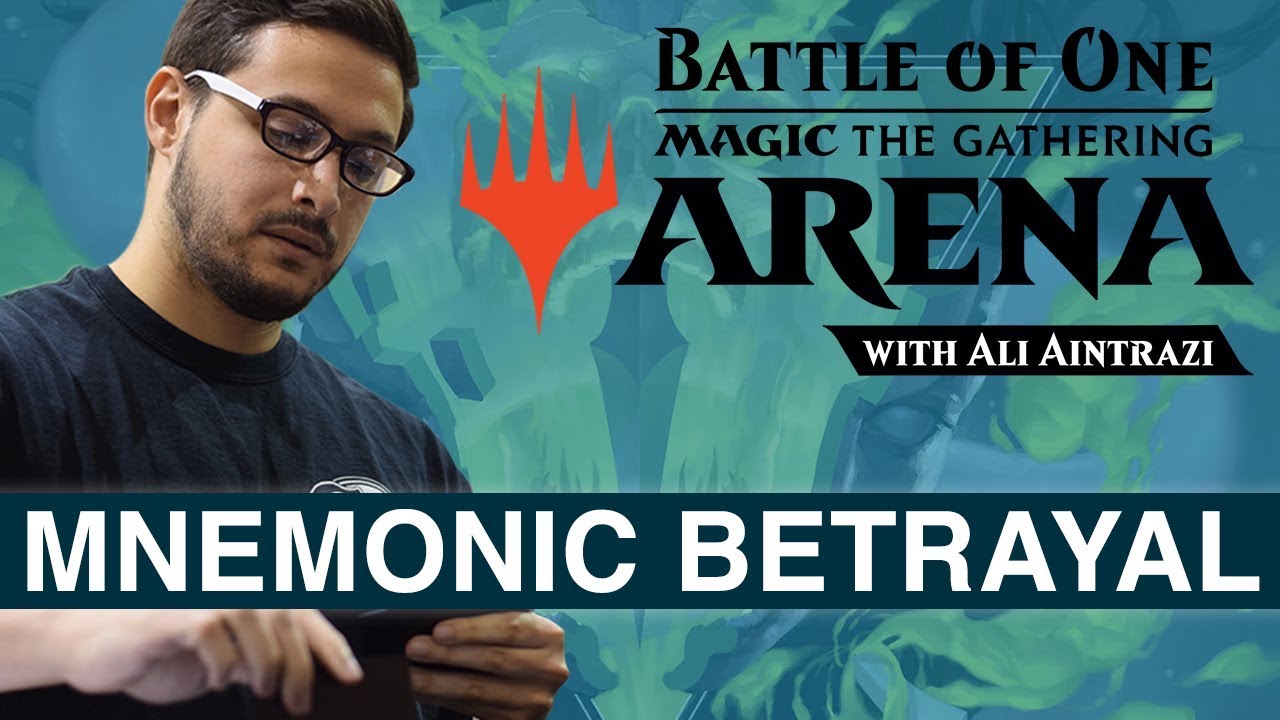 MTG Arena: Mnemonic Betrayal with Ali Aintrazi [Bo1 Format]
