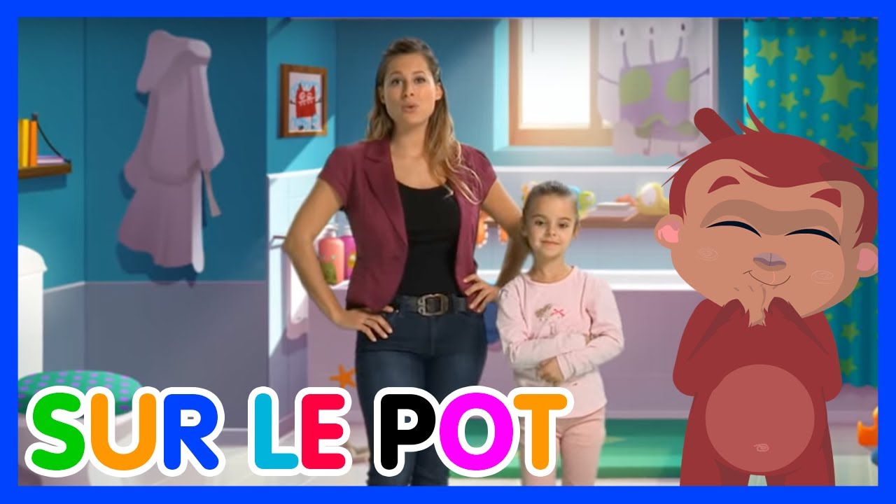 😍👼Sur le pot - Les Amis de Boubi - Comptine à gestes avec paroles (Karaoké)