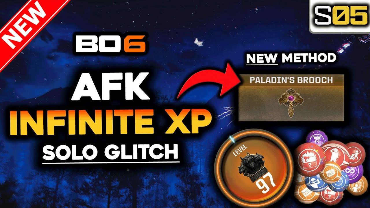 ✅*NEW* BO6 AFK UNLIMITED XP GLITCH (AFTER PATCH)✅ - BO6 ZOMBIES GLITCH SEASON 5