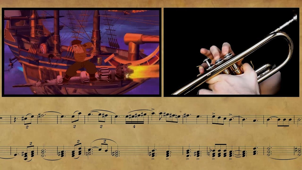 Treasure Planet - Jim Saves The Crew || French Horn & Trumpet Cover