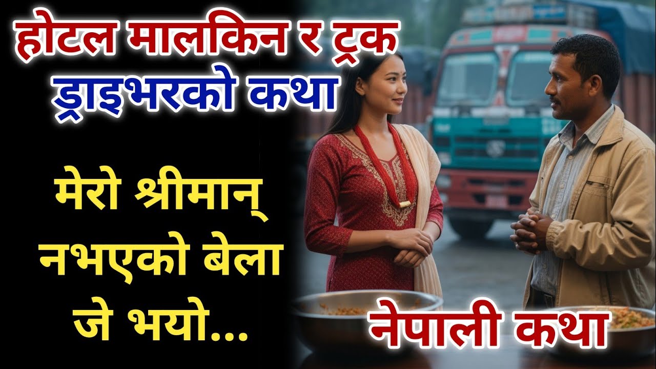 होटल मालकिन र ट्रक ड्राइभरको कथा | Nepali Suspense Katha | Nepali Emotional Love Story |Nepali Katha