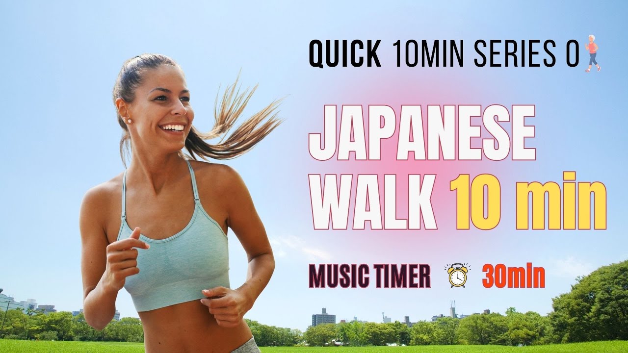 Japanese Interval Walking Timer (3x3) | 30-Minute Low Impact Cardio & Fat Burn Walk