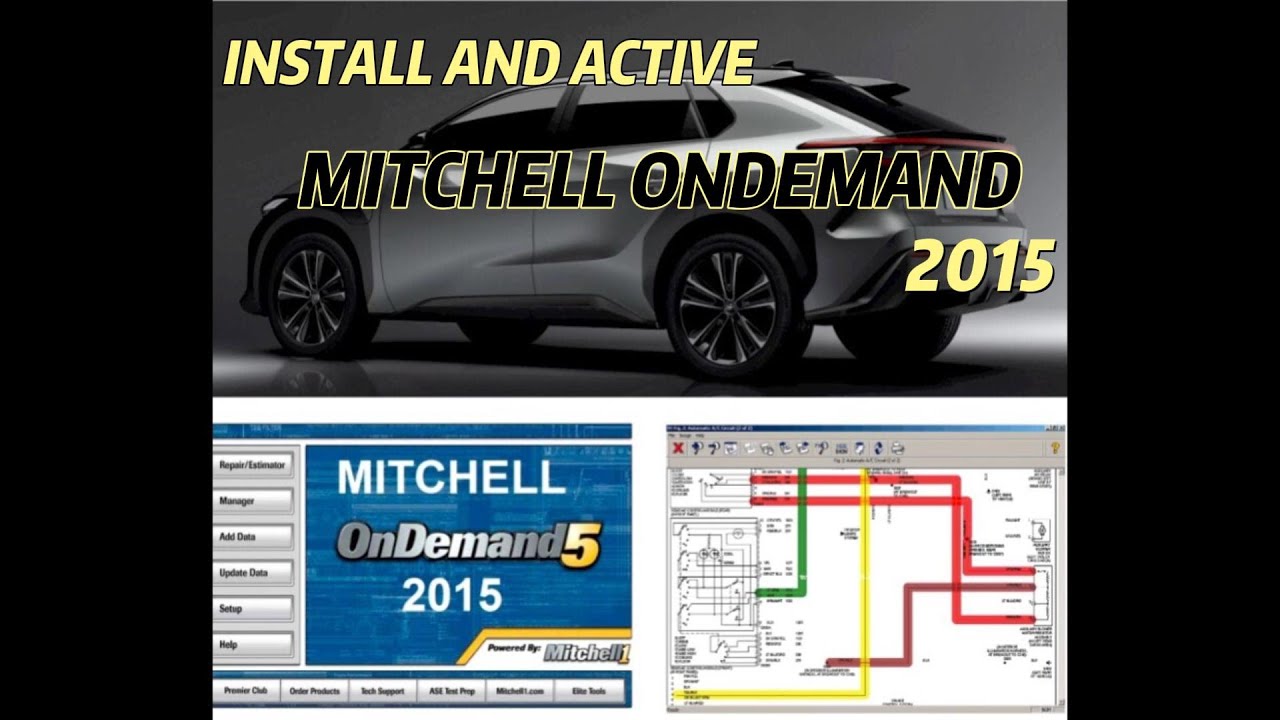 Install software MITCHELL ONDEMAND 5