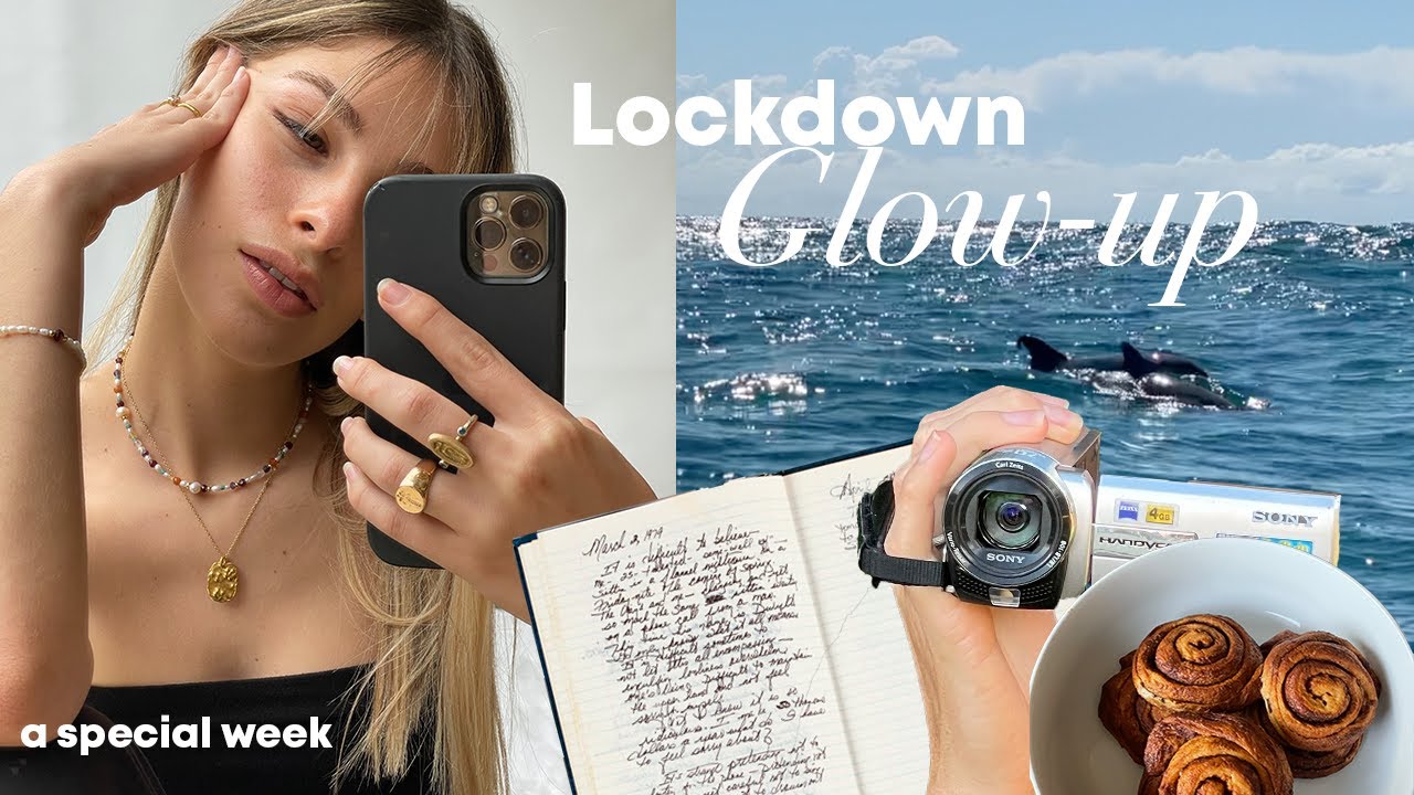 My Lockdown GLOW-UP | cutting my hair, vegan cinnamon rolls, kayaking w/ dolphins & journaling