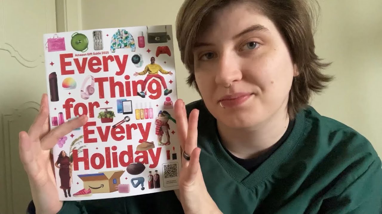 2025 Christmas Catalogue Review ASMR
