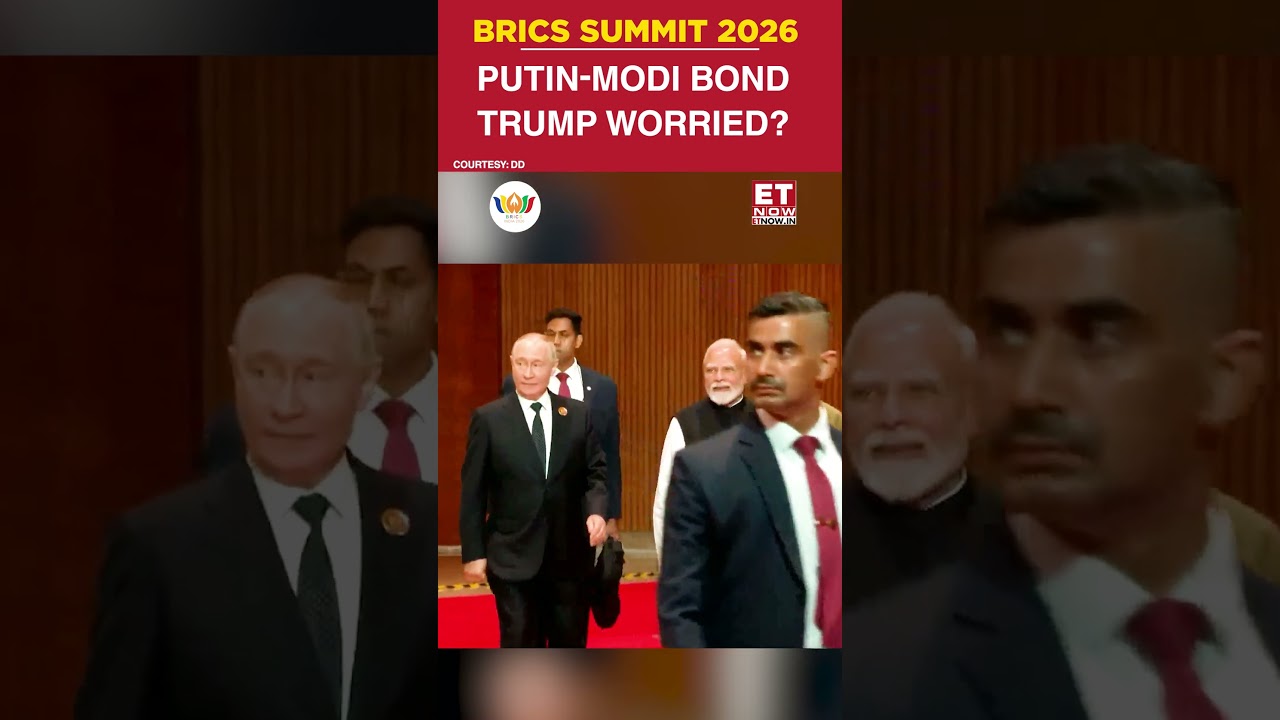 BRICS Summit 2026: Modi-Putin Power Bond, Leaves Trump Worried? | Top News #shorts