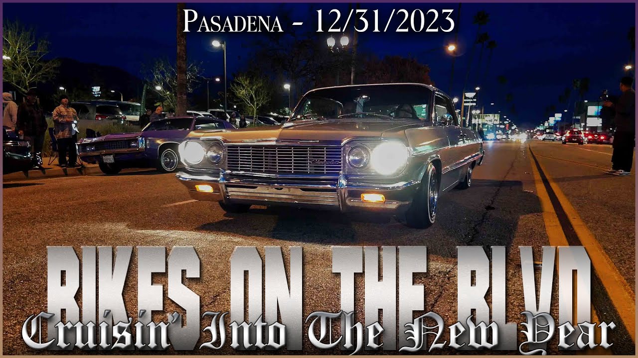 New Years Eve Lowrider Cruise Night 12/31/2023 Alaniz Beatz