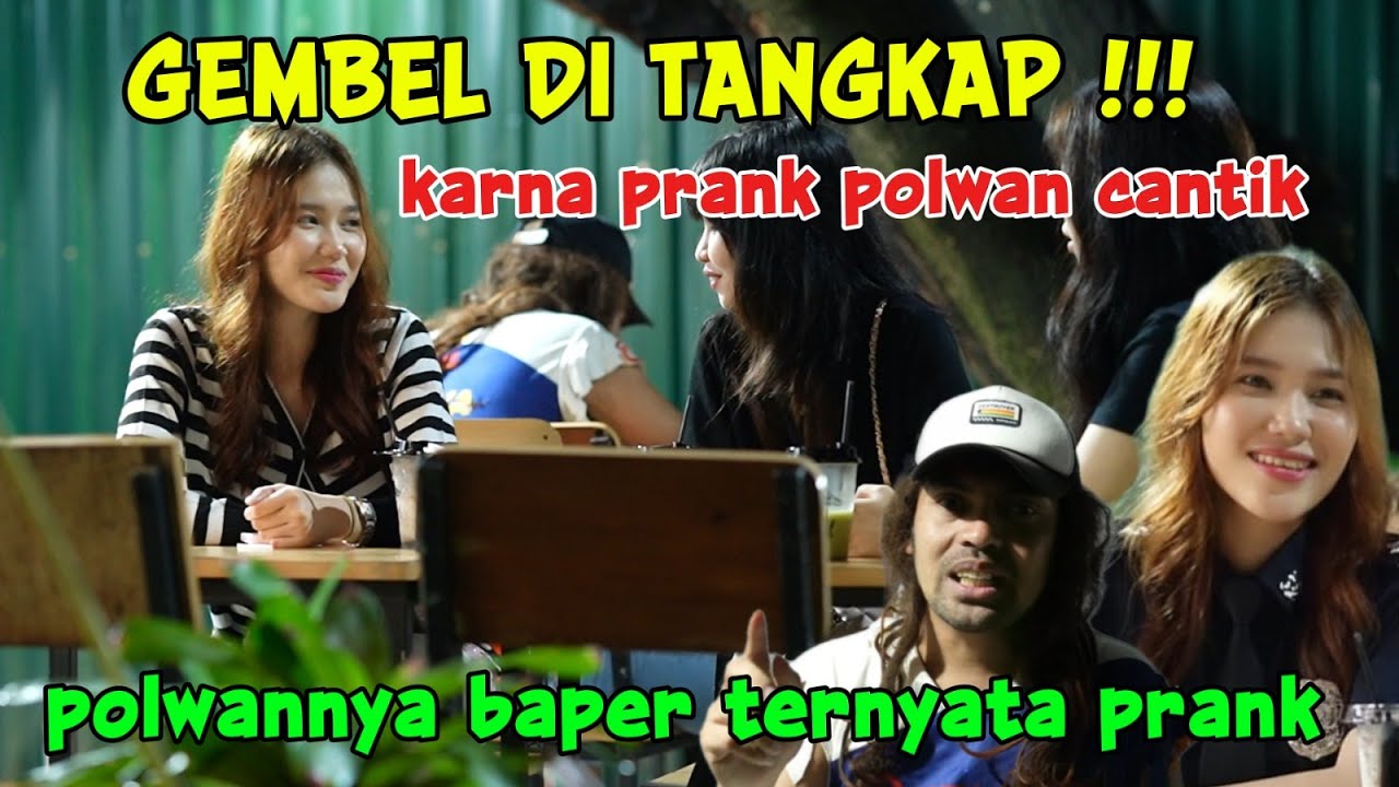 Gembel Di Tangkap Karena Prank Polwan Cantik Polwannya Baper Ternyata Prank