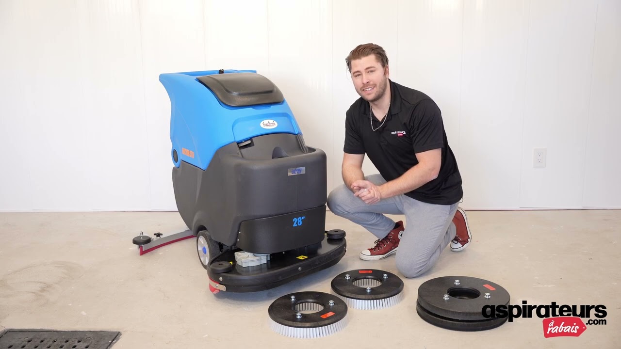 Vidéo formative - Autorécureuse à traction JVC70BCTN - 28'' - Johnny Vac | Aspirateurs à rabais