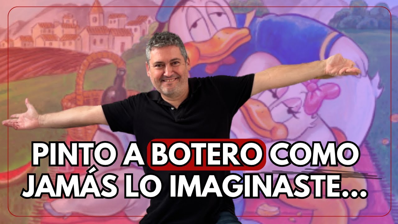 Fernando Botero y su arte reinterpretado por Tony Fernandez de Disney.