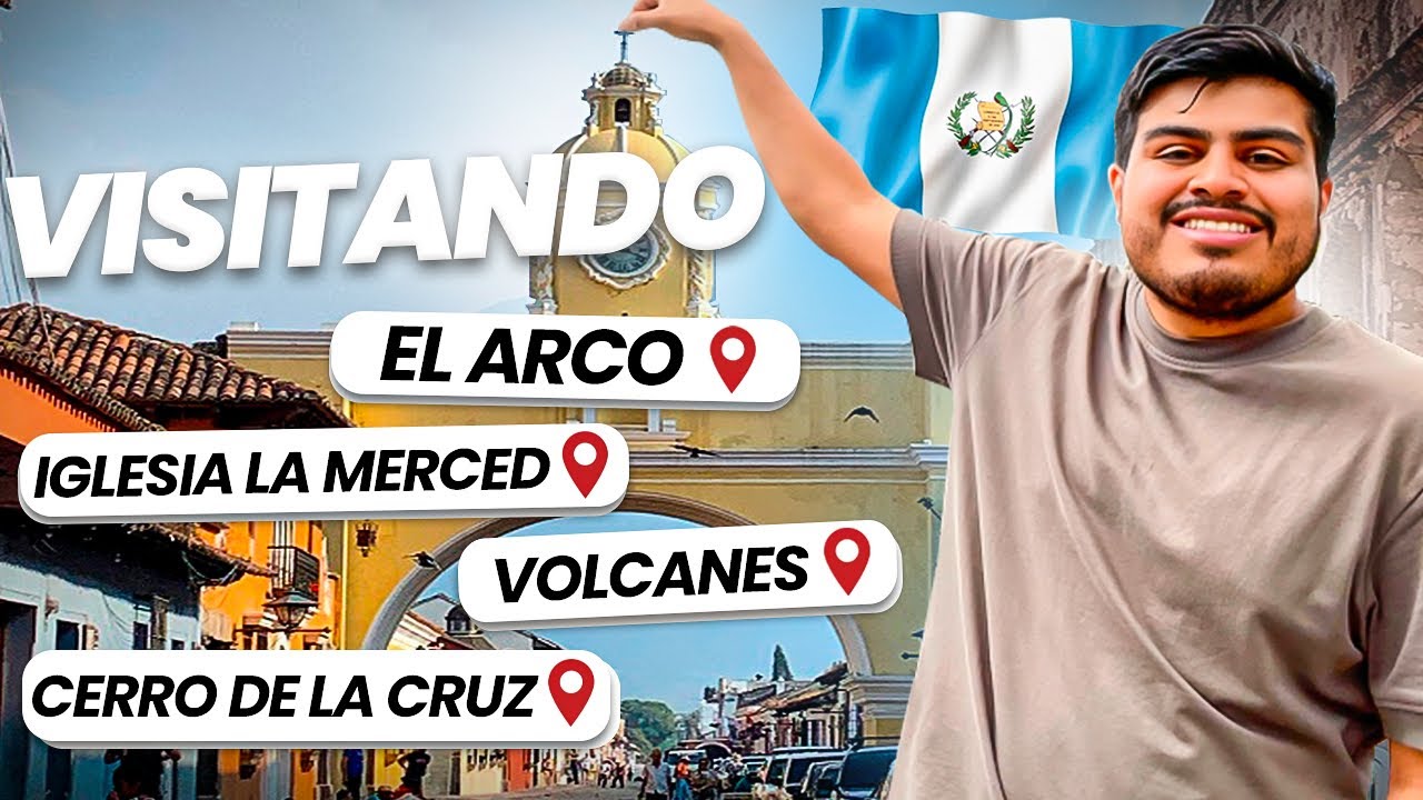 Así es ANTIGUA - GUATEMALA, qué hacer y cómo llegar a Guatemala 🇬🇹