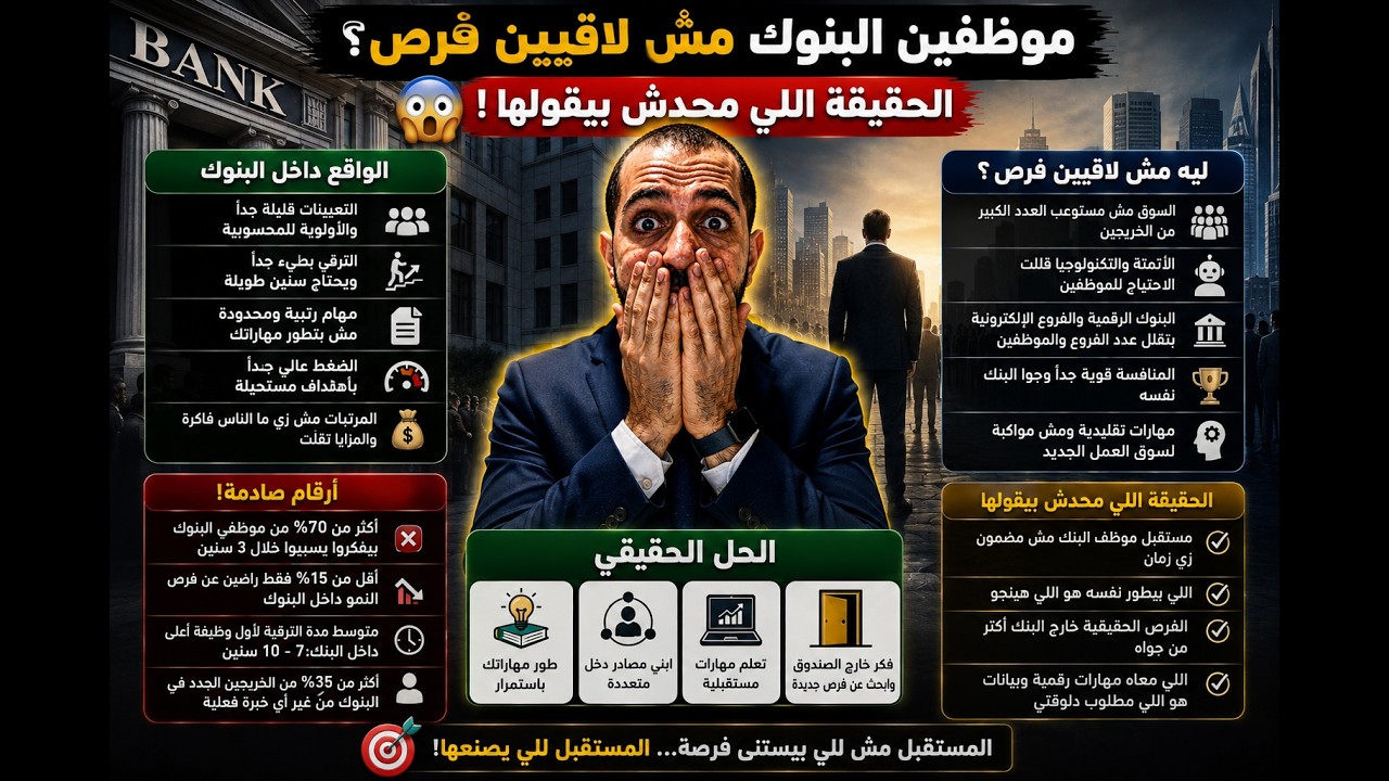 موظفين البنوك مش لاقين ياكلوا اتفوا عليكم كفاية نق شوف الفيديو دة 👀😲