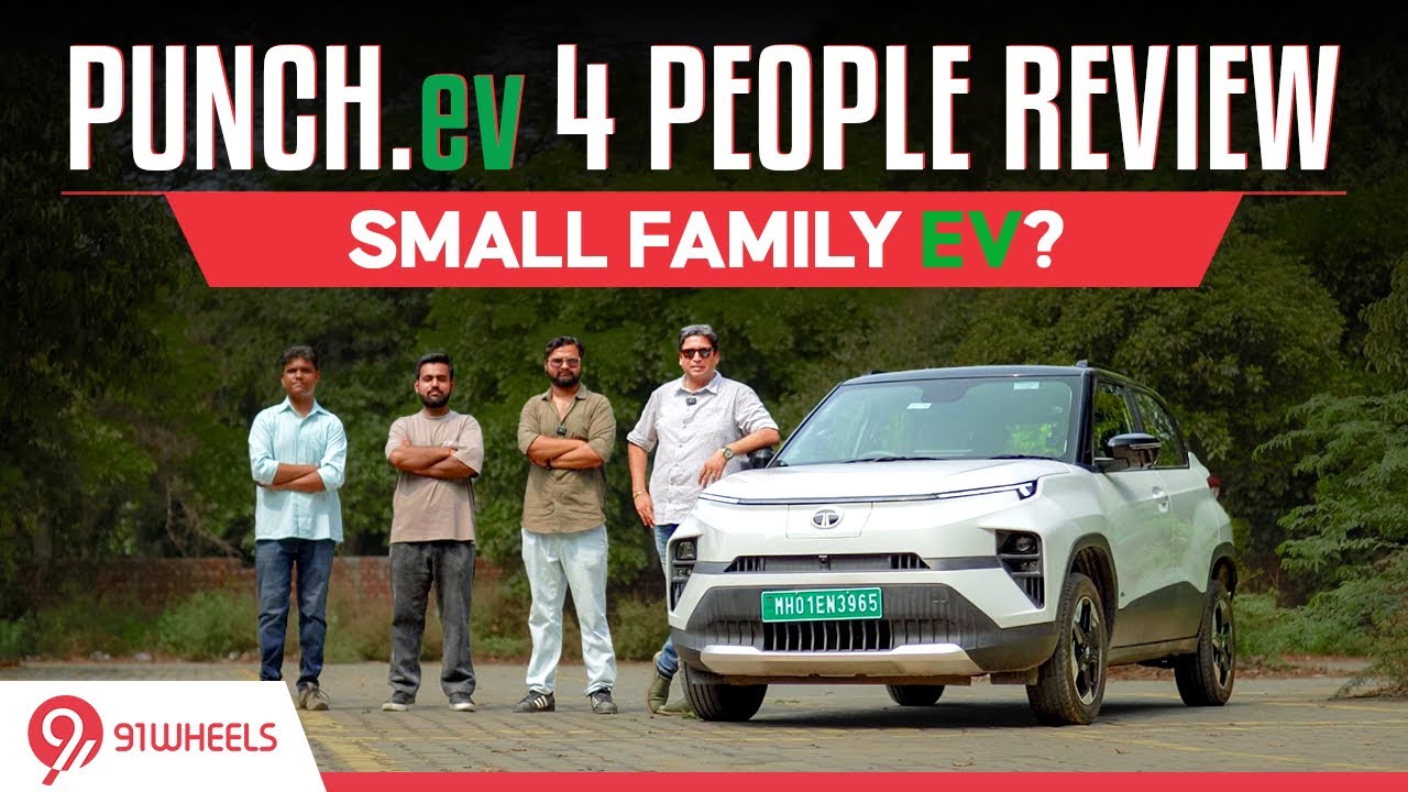 Tata Punch EV 4 People Review - Is this a small family electric car? 