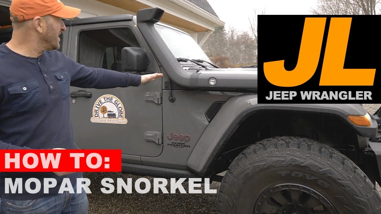 Jeep Wrangler JL Snorkel Install & Review