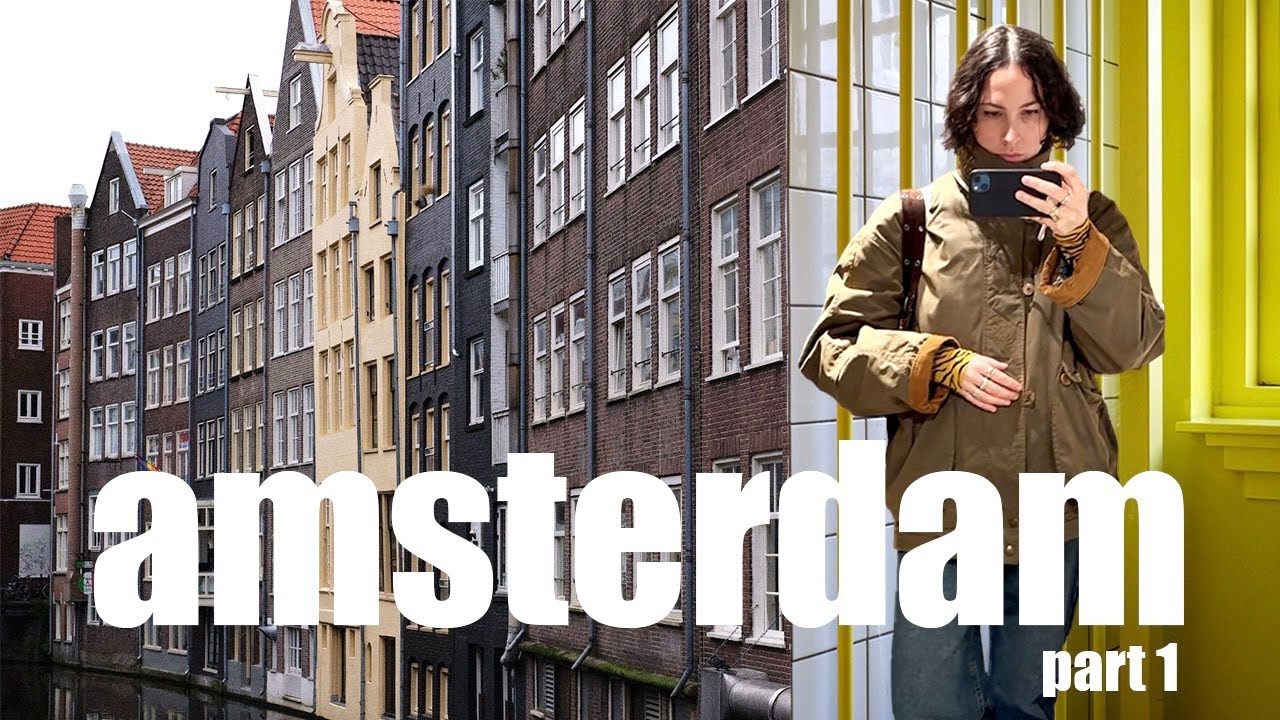 Winter In Amsterdam | Travel Vlog, City Walks, Cafés, Museums, Architecture and Christmas Vibes
