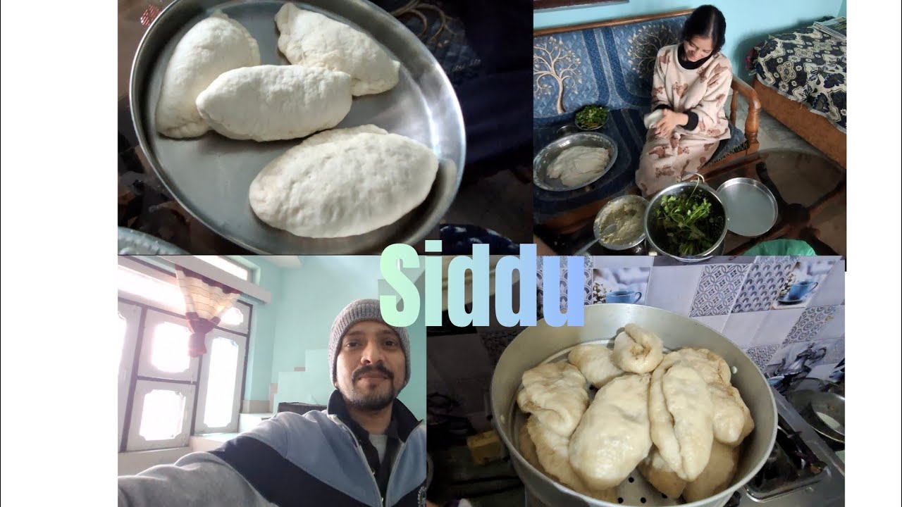 Traditional Himachali Siddu 🥟Pehli  baar mein perfect 👌  #homemade#pahadilifestyle#viralvideo#vlog🏕