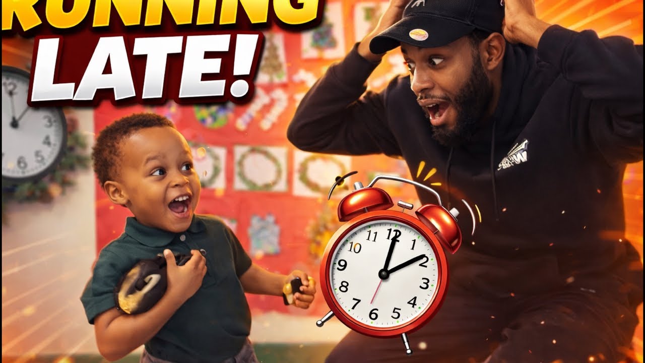 School Morning Gone WRONG ⏰😂 Dad & Son Routine LIVE