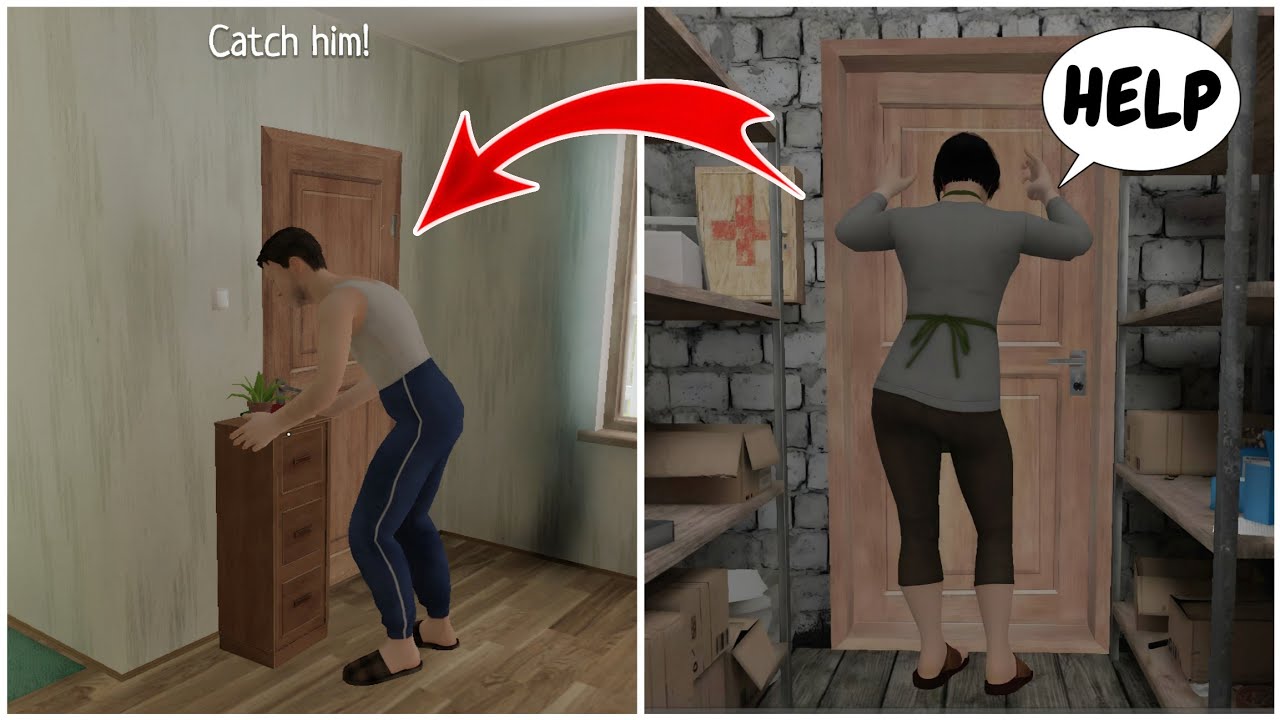 Andrew Locked The Mom in Room | Gena Help The Galya