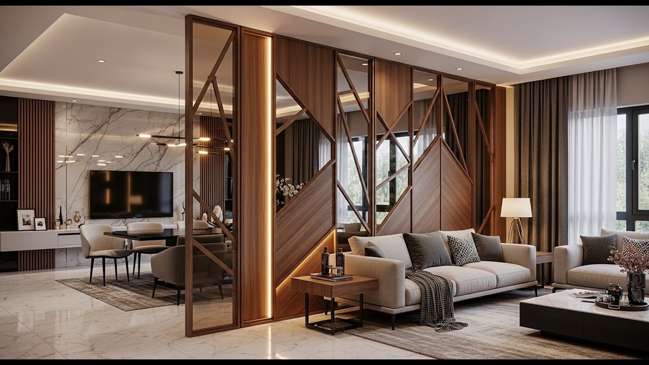 100+ Best Modern Room Divider Ideas 2026 | Living Room Partition Wall Designs