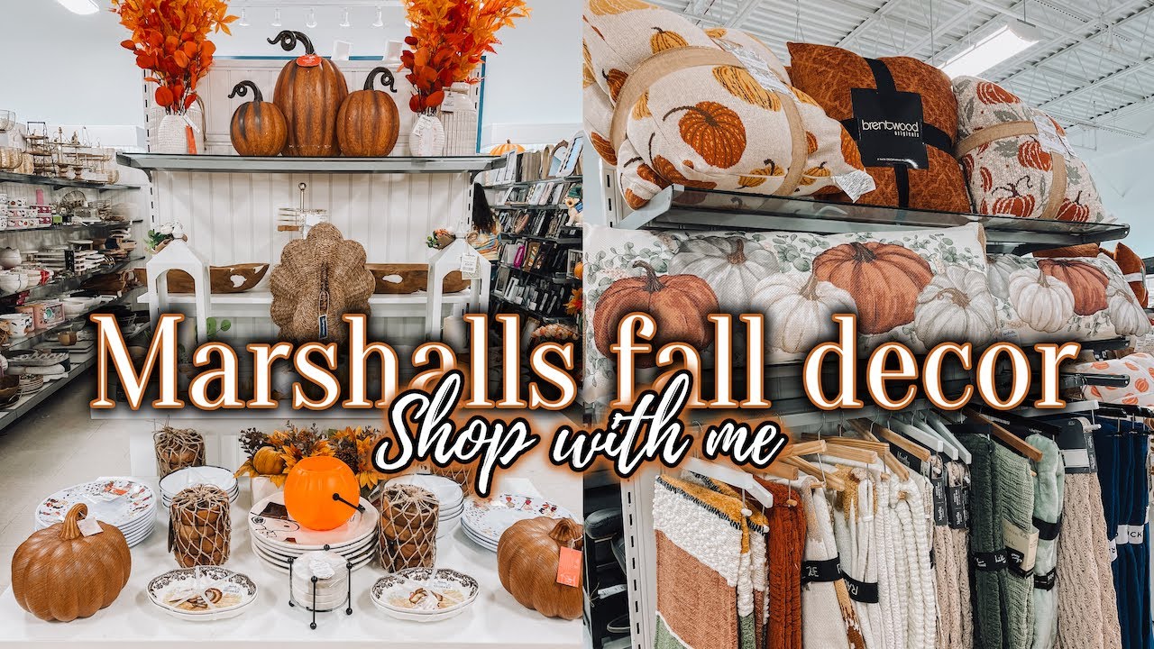 FALL DECOR AT MARSHALLS 2024| SHOP WITH ME
