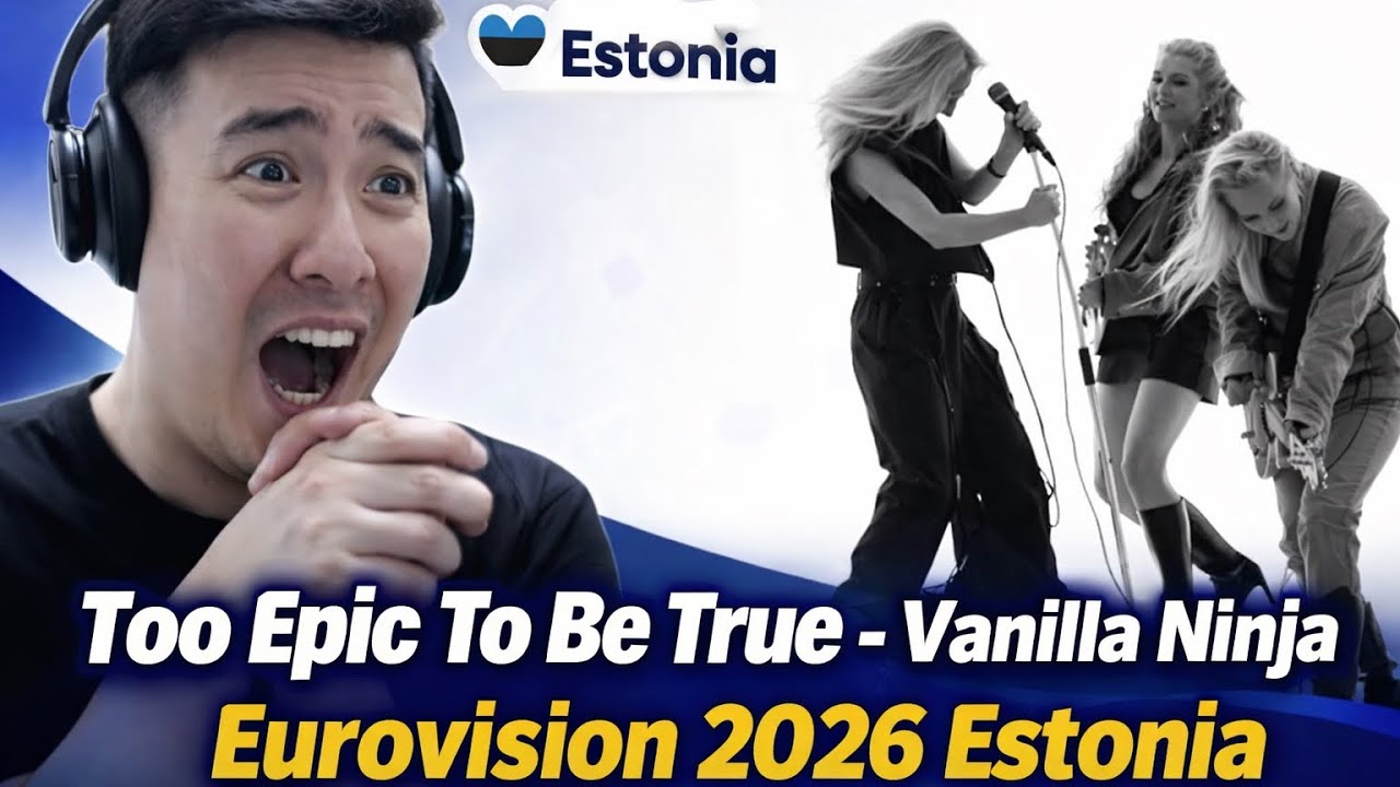 🇪🇪 Слишком эпично, чтобы быть правдой - Vanilla Ninja - Эстония 🇪🇪 | Евровидение 2026 Эстония | Р...