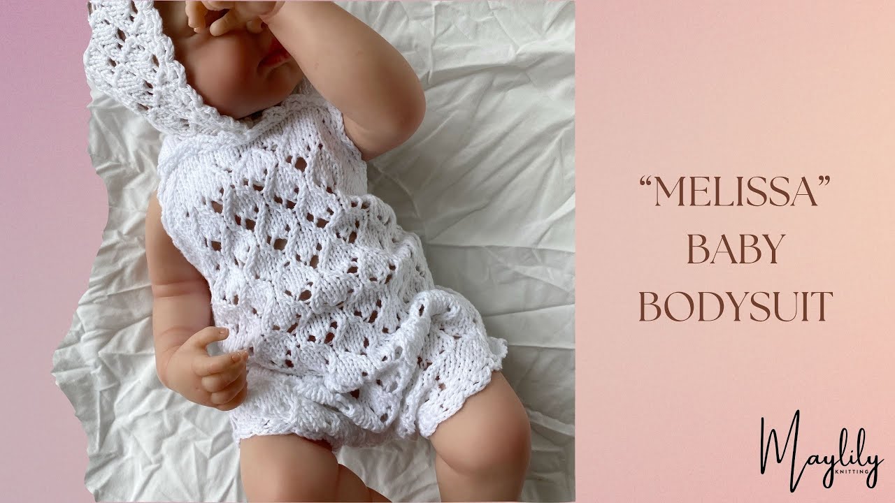 Вяжем боди «Мелисса» для малышей 1-3 месяцев. Пошаговое руководство.