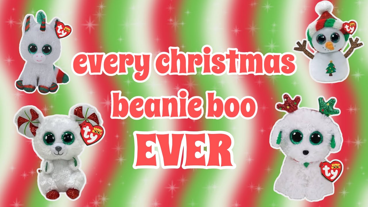 ALL THE CHRISTMAS BEANIE BOOS EVER || 2009-2022