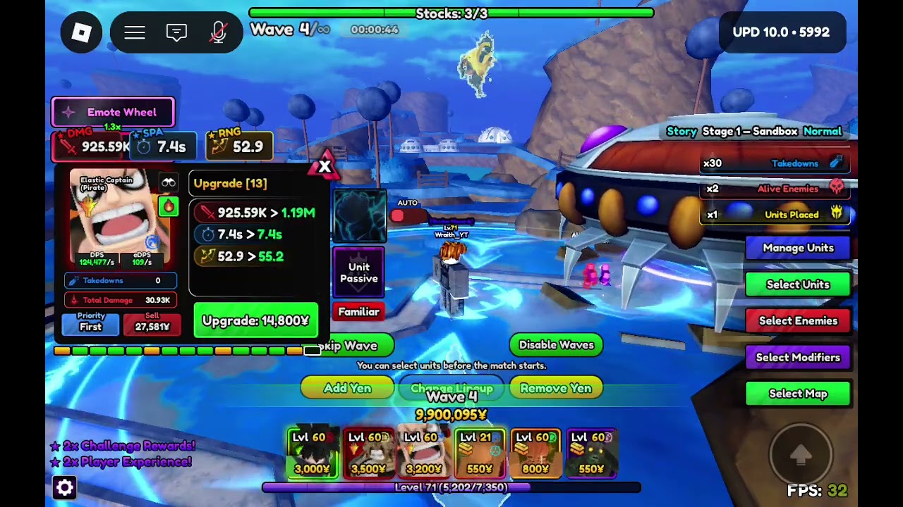 Showcasing the new luffy