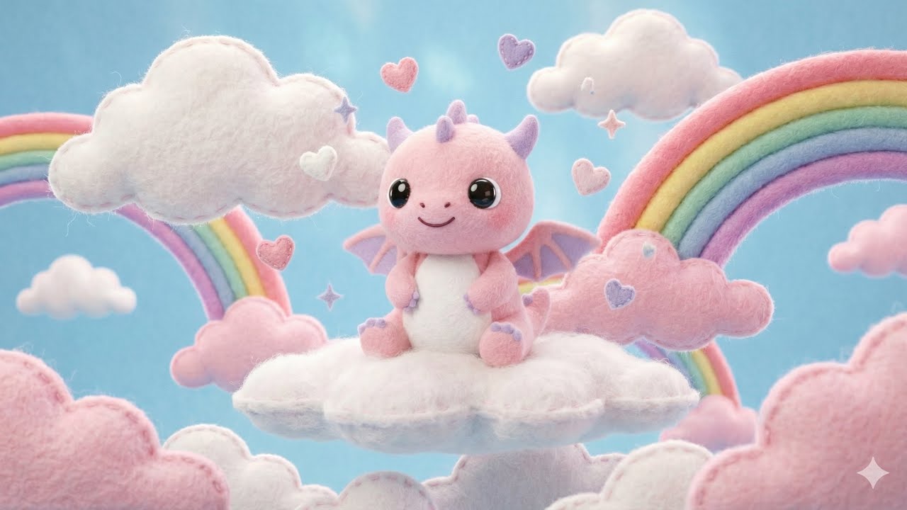 Dragón pastel 🐉🌈 | Canción infantil mágica | Música para niños