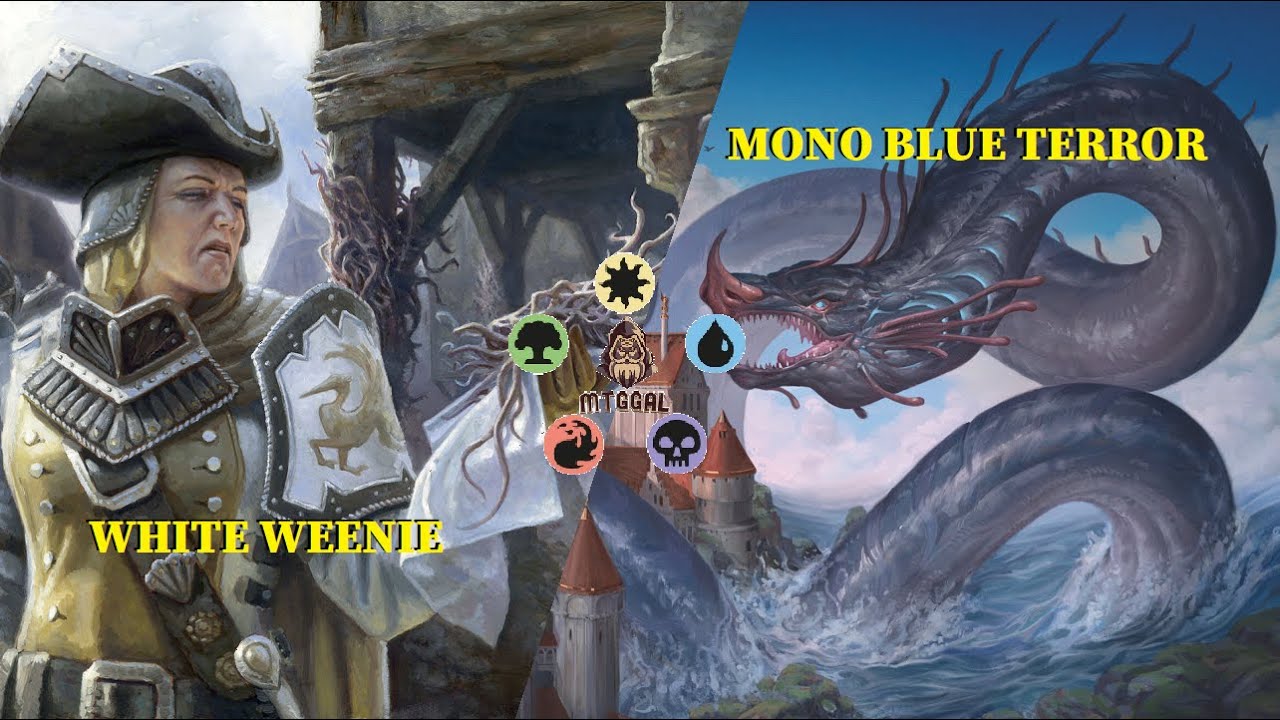 MONO WHITE vs MONO BLUE TERROR (pauper)