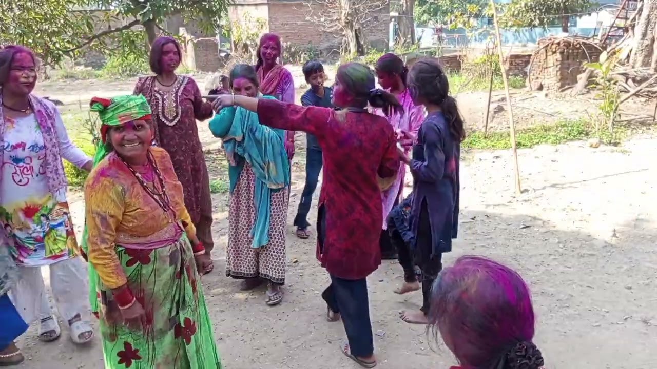Holi  video my family 2026
