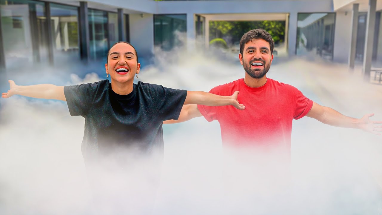 1000 كيلو ثلج جاف في بيتنا !! 🥶 🧊