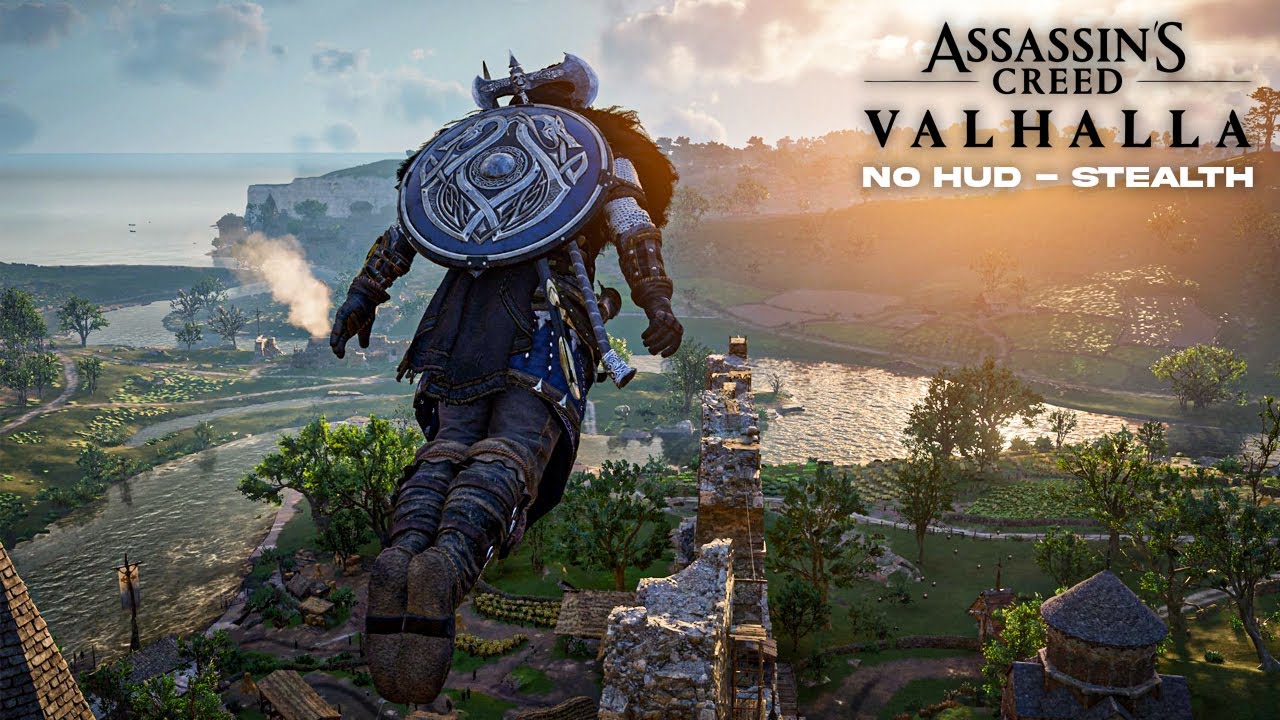 Assassin's Creed Valhalla - Brutal Combat & Stealth Kills [ No HUD, 4K ]