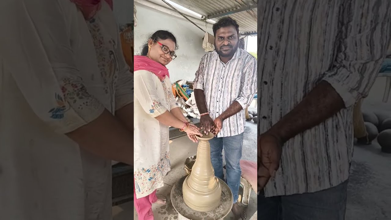 పర్యావరణానికి చేయూత.. చేతితో మట్టి పాత్రల తయారీ మీరూ నేర్చుకోండి! #మట్టిపాత్రలు #పర్యావరణం #హస్తకళలు
