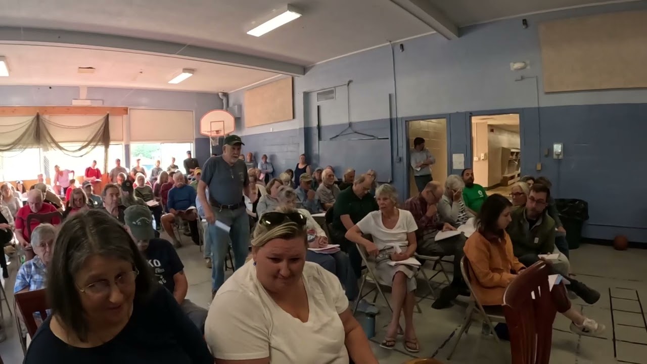 Brownfield,  Me Annual Town Meeting 5th video
