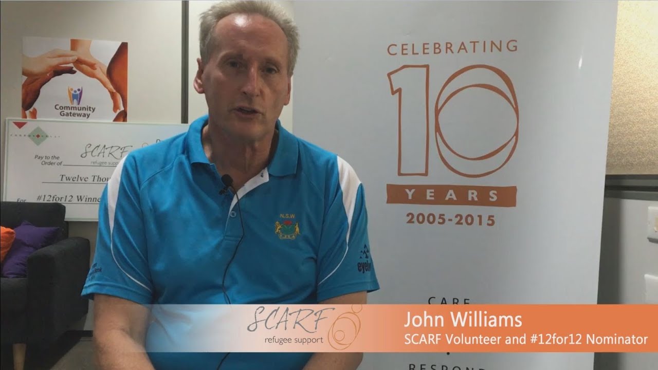 #12for12 Winner SCARF John Williams