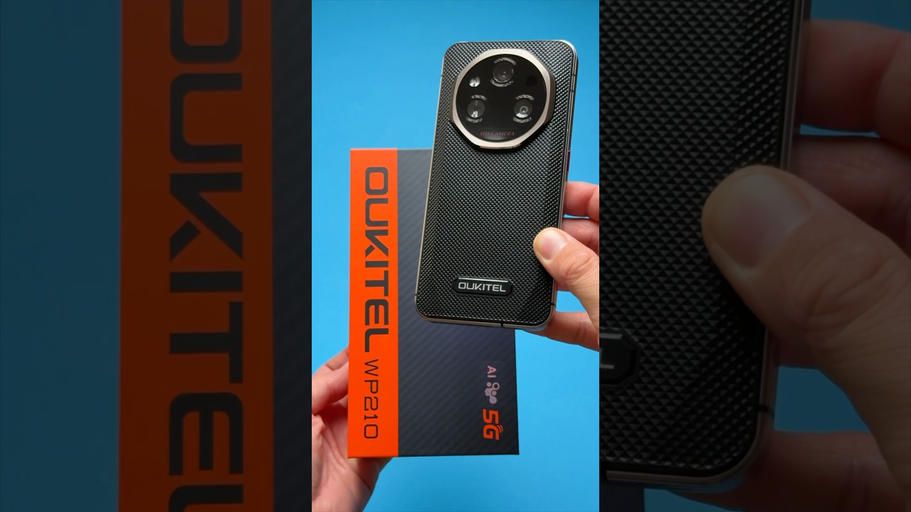 OUKITEL WP210 - Best Looking Rugged Phone!