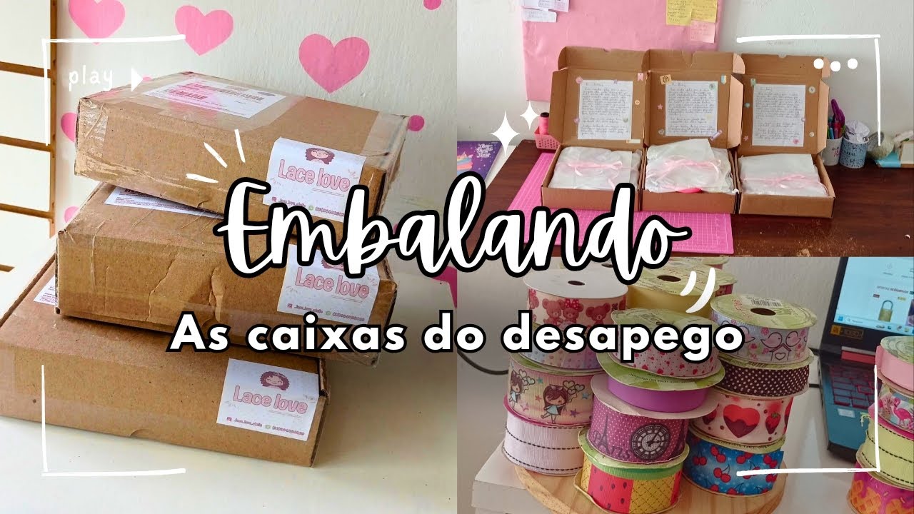 Montei junto com vocês os pedidos do desapego das fitas na Shopee ✨
