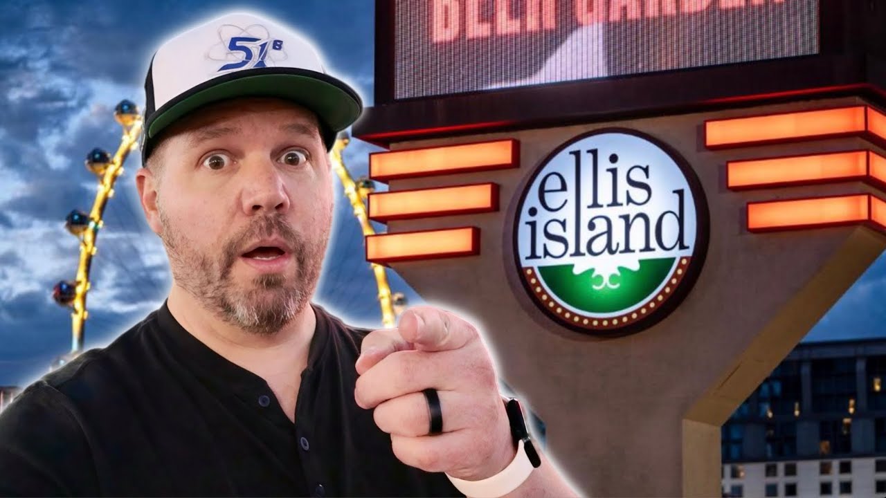 You NEED to visit this Las Vegas casino... Just DON'T stay there! #ellisisland #vegas